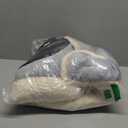 Cat Beds for Indoor Cats - Small Dog Bed with Anti-Slip Bottom, Rabbit-Shaped Cat/Small Dog Cave with Hanging Toy, Puppy Bed with Removable Cotton Pad, Super Soft Calming Pet Sofa Bed (Grey S)