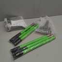 MXF Pooper Scooper, Dog Pooper Scooper Long Handle Stainless Metal Tray and Rake Set for Medium Small Dogs Heavy Duty - Use on Grass, Dirt or Gravel - Pet Supplies (Green)