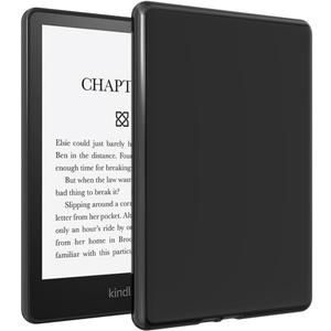 Case for 6.8" Kindle Paperwhite 11th Gen 2021, [Lightweight + Protective] Shockproof Soft Ultra Slim Cover, Black