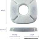 PET STANDARD Water Filters, Compatible with VEKEN 95oz/2.8L Fountain, Pack of 12