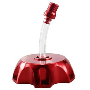 New Olym CNC Aluminum Gas Fuel Tank Cap for ATV Dirt Pit Bike 50cc 90cc 110cc 150cc SSR XR50 Taotao Apollo Red