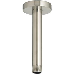 American Standard 1660186.295 Ceiling Mount Rain Shower Head Shower Arm 6 inch, Brushed Nickel