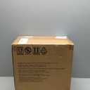 iTouchless 3 Gallon Slim Wastebasket for Bathroom with Lid and Odor Filter