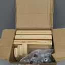 INICIO Cat Wall Stairs, Natural Wood - Set of 3 Wall Steps for Cats to Climb with Fixtures, 8.7"x4.7" - Floating Steps for Climbing or Playing - for Kittens and Adult Cats