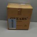 OYEARS 22.5" Boho Table Lamps Set of 2 for Living Room, Bedside Lamp for Nightstands, Rattan Lamp for Bedroom, Farmhouse Table Lamp for Room Decor, End Table, Retro, BrownNot Include Bulbs