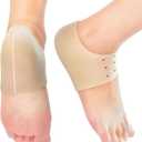 Niupiour Heel Protectors Cups for Plantar Fasciitis, Gel Heel Cushion Cover for Heel Spur, Cracked Heel, Soft Heel Sock Inserts Pads Relieve Heel Pain for Men and Women (Small Size)