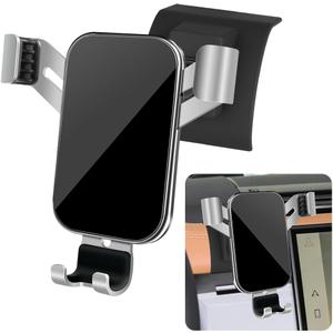 LUNQIN Car Phone Holder for Land Rover Defender 2020 2021 2022 2023 2024 2025 Auto Interior Accessories Best Cell Phones Mount Cellphone Mobile Cradle Charging Navigation Bracket Air Vent Screen Stand