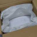 Goodluck 100PCS Gold Plastic Plates, 10.25 Inch Dinner Plate with Gold Rim, Heavy Duty Disposable Plastic Plates for Party, Wedding, Birthday & Daily Use