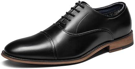 Bruno Marc Men's Lace Up Soft Cap-Toe Formal Dress Shoes 10.5