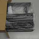 Bumusty 3-Tier Expandable Shoe Rack for Closet, 18-33 Adjustable Shoe Rack for Small Space, Small Shoe Organizer for Front Door, Sturdy Metal, Black