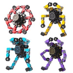 6 pcs Transformable Fidget Spinners Children's Advanced Fidget Toys for Stress Relief Ideal Fidget Spinners for Sensory Toys for Boys and Girls with Autism，Party Favors