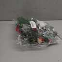 Artificial Christmas Picks 6PCS Assorted Red Berry Picks Stem Faux Cedar Holly Pine Needles Branches Artificial Pine Picks with Pinecones Holly Leaves for Xmas Winter Holiday DIY Craft Wreath