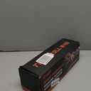 Tool Bag Roll Up, UUP Heavy Duty Rolled Empty Tool Storage Organization, Portable Foldable Rollup Organizer with 2 Small Pouches, Rollable Carrying Toolbag, Dad Men Mechanic Birthday Gift, Blue Orange