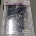 HIEEY Lighted Makeup Mirror, Hollywood Vanity Mirror with Lights, Three Color Lighting Modes, and 5X Magnification Mirror, Smart Touch Control, 360Rotation (17.3in,White,Gift Box)