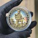U.S. Female Veterans Challenge Coin - Honoring Courage, Sacrifice, and Strength of Women in Service (Pack of 3)