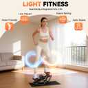 Rock Stepper - Steppers for Exercise at Home, Portable Stepper Side to Side with Digital Display & Resistance Bands, 330 LBS Capacity Full Body Workout Low-Impact Knee-Friendly 3D Stair Stepper