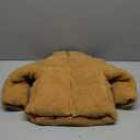 Amazon Essentials x Sofia Grainge Unisex Toddlers and Babies' Teddy Puffer Jacket, Winter Coat, Fleece Lined (3T, Camel)