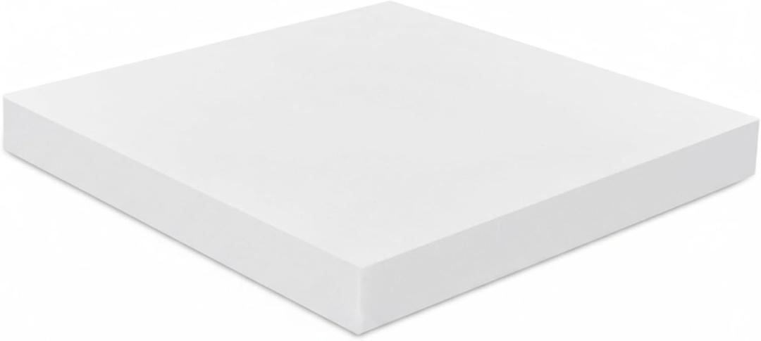 Frienda 1 Pack 2 x 20 x 20 Upholstery High Density Craft Foam Sheets Replacement Square Cut to Size Cushion Chair Padding, Suitable for Shipping, Packing, Cushion Foam, Mailing, Cosplay