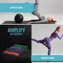 EGG WEIGHTS Resistance Bands Set, Pull Up Bands, Workout Bands for Exercise, 4 Levels of Resistance for Resistance Training, Home Workouts, Stretching, and Physical Therapy