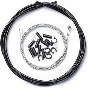 Corki Cycles Universal Bicycle Shifter Cable Housing Set for Bike Derailleus - Black