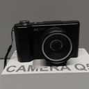 W & O Digital Camera for Teens,Kids Digital Camera with 32G SD Card,180 Flip Screen Camera for Photography Vlogging with Fill Light, Beauty Mode, Point and Shoot Digital Cameras for Beginner(Black)