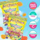 AriZona Fruit Snacks, Sour Lemonade - 10 Boxes of 10 ct. 0.9oz Bags (Total 100 ct. 0.9oz Bags) - Gluten Free - Gummy Chews
