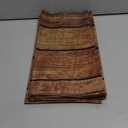 Irenare 8 Pcs Brown Wood Grain Tablecloths Rustic Plastic Table Covers for Rectangle Table, Vintage Farmhouse Tablecloth Decorations for Western Barn Birthday Wedding (54 x 108 Inches)