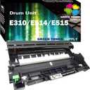 (Drum Only) 1-Pack Compatible E515 E514 E310 Drum Unit 1xDrum High Yield (12,000 Pages) Work for Dell E310dw E514dw E515dw E515dn Printer