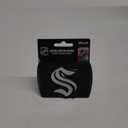 Seattle Kraken Black Metal Hitch Cover with Metal Chrome 3D Emblem