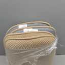 Khaki Kitchen Dining Chairs Cushions Set of 4 Non Slip Foam Patio Seat Cushions Washable Soft Thick Pads Large Wooden Metal Chair Cushions,17" x 15"