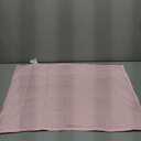 Kivik Weighted Lap Blanket 2 lbs, 20" x 30" Pink Small Weighted Blankets, All-Season Breathable Mini Weighted Lap Pad, Soft Heavy Throw Blanket for Travel, Calming & Sleep, Washable