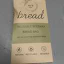 Reusable Beeswax Bread Bag for Homemade Bread & Sourdough Bread Storage Waxed Bread Bags, Organic Beeswax Cotton Bag Preservation Storage to Keep Fresh XL, L, M Set of 3