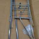 SSWBasics 4 Tier Chrome Wire Spinner Rack 4 Tiers Space 12” Apart Rotating J