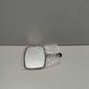 OMIRO 9.3" L x 6.6" W Hand Mirror, All Black Handheld Mirror with Handle