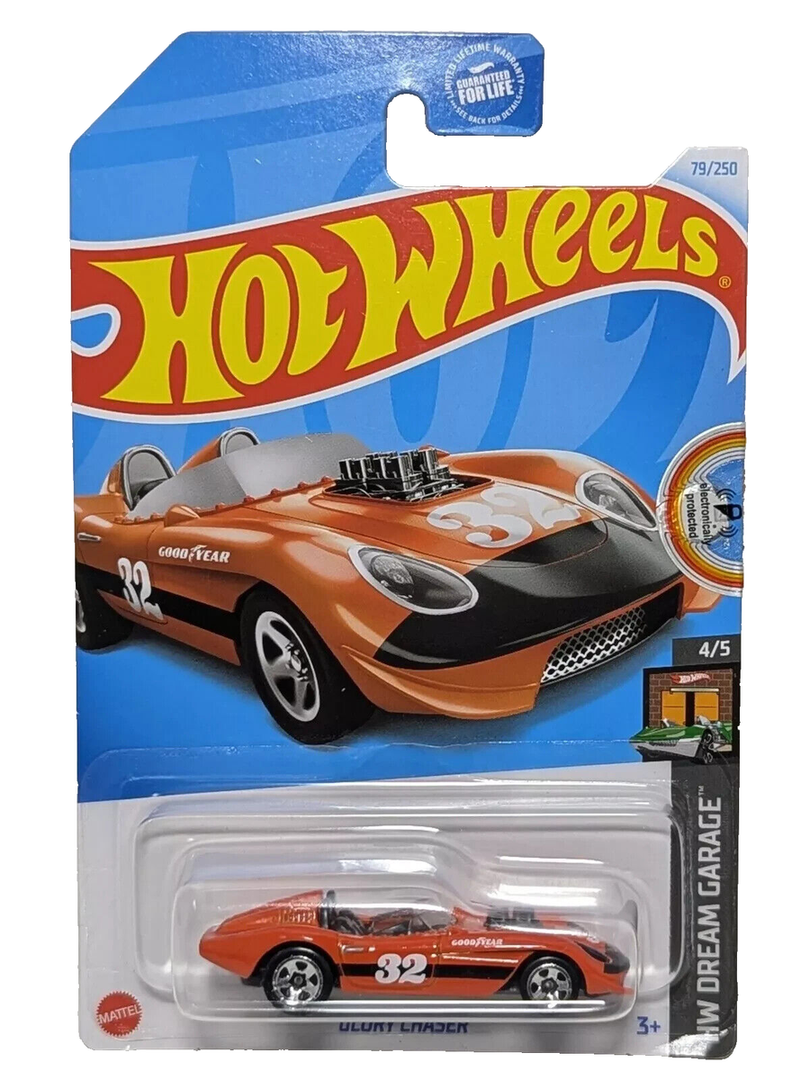 Pack Of 3 Hot Wheels Cars (HW Braille,Glory Chaser,86 Ford)