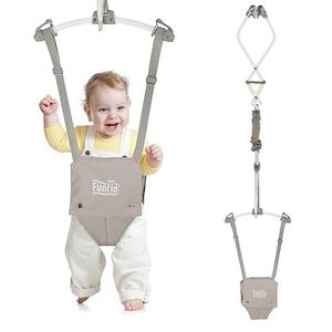 FUNLIO Baby Door Jumper for 6-24 Months (with Door Clamp), Baby Jumper Doorway with Strong Spring & Adjustable Strap, Portable Infant Baby Bouncer, Bearing 40 Lbs, CPC & CE Certified - Gray
Visit the FUNLIO Store