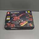 Reobrix Snow Groomer Building Blocks Set, RC Remote Control Snow Plow Toy, Truck Construction Vehicles Toy for Adults,Engineering Truck 22019, Birthday Gifts Ideas for Boys 14+