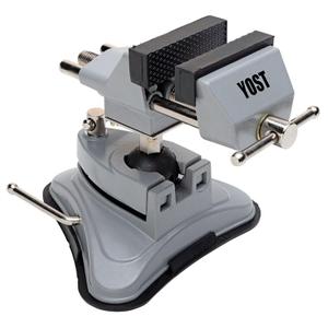 Yost Tools Yost V-275 Portable Vacuum Base Vise, Pivots Multi-Angle, 2.75 Jaw Width, Pack of 1, Silver Yost Tools Yost V-275 Portable Vacuum Base Vise, Pivots Multi-Angle, 2.75 Jaw Width, Pack of 1, Silver