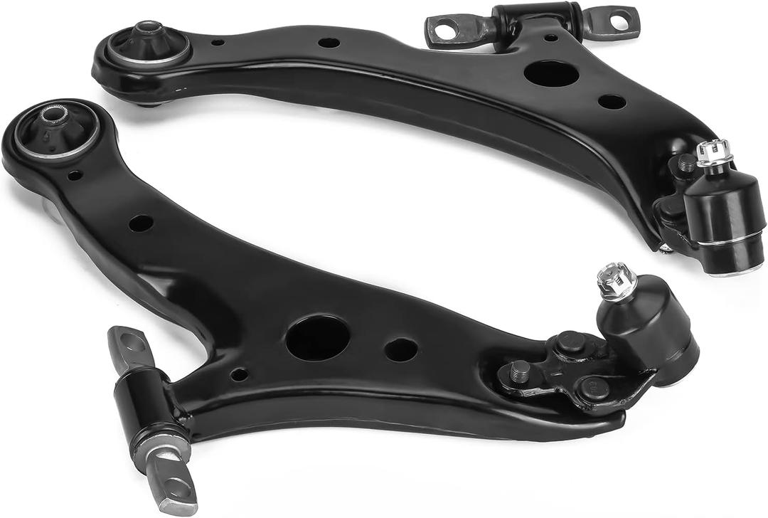 Front Lower Right and Left Control Arms with Ball Joints Fit for Lexus ES300 2002 2003, ES330 RX330 2004-2006, RX350 2007-2009, Fit for Toyota Camry 2002-2006, Solara 2004-2008