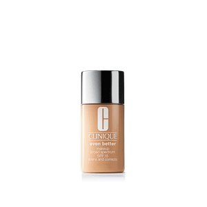 Clinique Even Better Makeup Liquid Foundation SPF 15 With Vitamin C For Dry + Oily Combination Skin Types | Medium Coverage + Natural Finish | Evens Skin Tone + Reduces Dark Spots, Alabaster, 1 Fl Oz