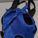 Pet Carrier Backpack, Adjustable Pet Front Carriers for Small Medium Dogs Cats 5-18 Lbs, Legs Out, Dog Cat Carrier Backpack for Hiking,Camping,Traveling,Cycling (Blue, Large（Fit:10-18lb）)