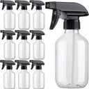 10 Packs Spray Bottle,10 Oz/300ml Fine Mist Water Spray Bottles, Plastic Refillable Containers with Adjustable Nozzle for hair, pets, plants, cleaning
