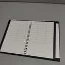 Maruman Mnemosyne 2026 Monthly Planner Calendar, January 2026 - December 2026, A5, 8.27" x 6.34", Laminated Tabs, Durable Wire Binding to Lay Flat, Black, Made in Japan