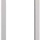 Ideal Pet Products Aluminum Pet Patio Door, Adjustable Height 77-5/8" to 80-3/8", 10-1/2" x 15" Flap Size, White