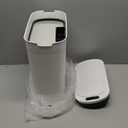 Cesun Motion Sensor Trash Can, 5 Gallon Automatic Bathroom Garbage Can with Lid, Touchless Smart Plastic Slim Wastebasket for Bathroom, Office, rv, Bedroom, Living Room, White