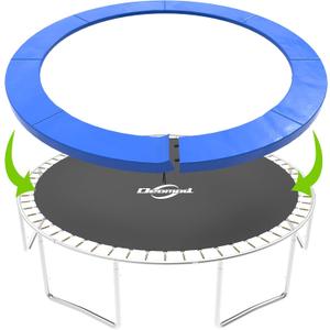 Trampoline Pad, 16FT Trampoline Replacement Safety Pad, Universal Trampoline Pads, Spring Cover, Waterproof, Tear Resistant, Round Arch Trampoline Parts for Kids