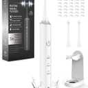 Voraiya Electric Flosser for Teeth & Adults, 3-in-1 Reusable Electric Dental Flosser with 3 Modes, 50 Replacement Heads, Dentist Recommended Portable Magic Flosser for Travel