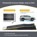 Magisale Low Profile Plastic Car Service Ramps 3 Ton Heavy Duty Truck Vehicle Ramps for Oil Changes& Maintenance- 2 Pack