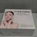 Led Face Mask Light Therapy, 7-1 Colors LED Facial Skin Care Mask, Red Light Therapy Mask for Face