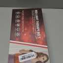 Red Light Therapy Belt, 3 in 1 LED Bead Infrared Light Therapy for Body, Wearable Wrap with Timer for Back Shoulder Waist 660nm Red Light-Therapy & 850nm Infrared Light Device Home Use (Corded)